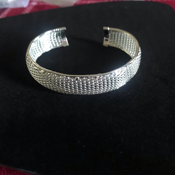Jewelry - Sterling Silver Mesh Cuff Bracelet